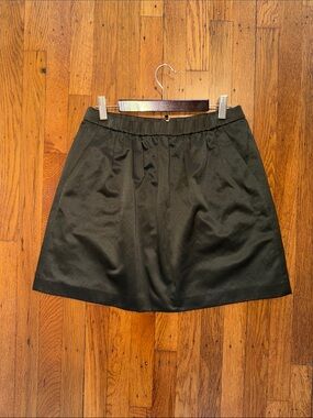 Madewell Classic Black short A-Line Skirt - Women